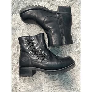 Harley Davidson Women's Hackley Motorcycle Ankle Boots D84544